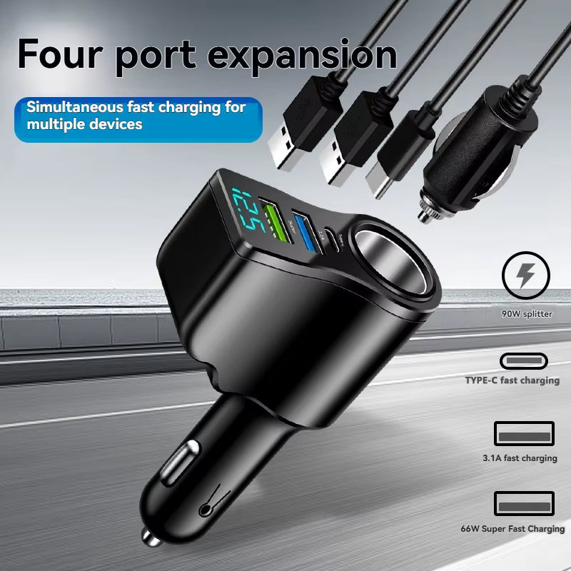 Aerivo Digital Display Car Charger